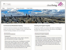 Tablet Screenshot of cleanliving.co.uk